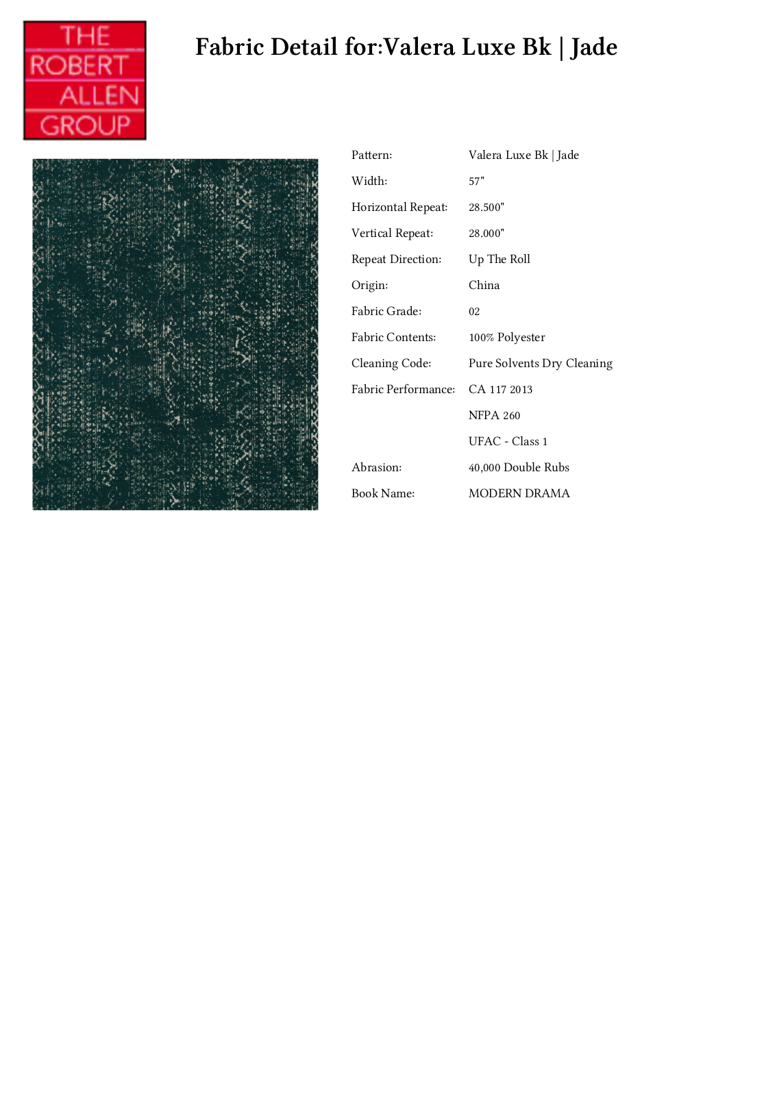 Robert Allen RALF1055 Specifications - ManualMachine.com