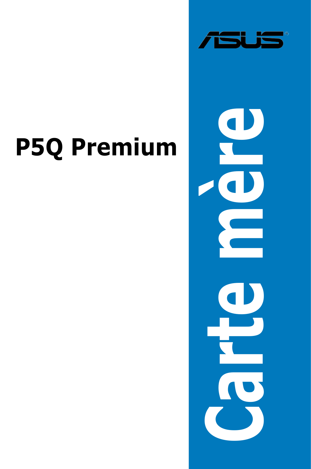 ASUS P5Q Premium User Manual