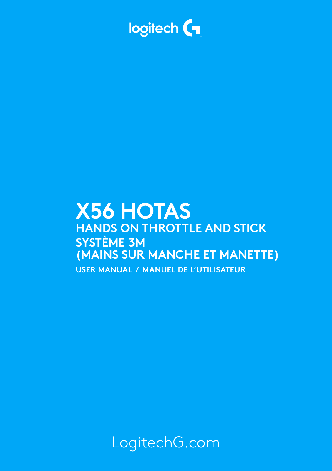 Logitech X56 Hotas User Manual