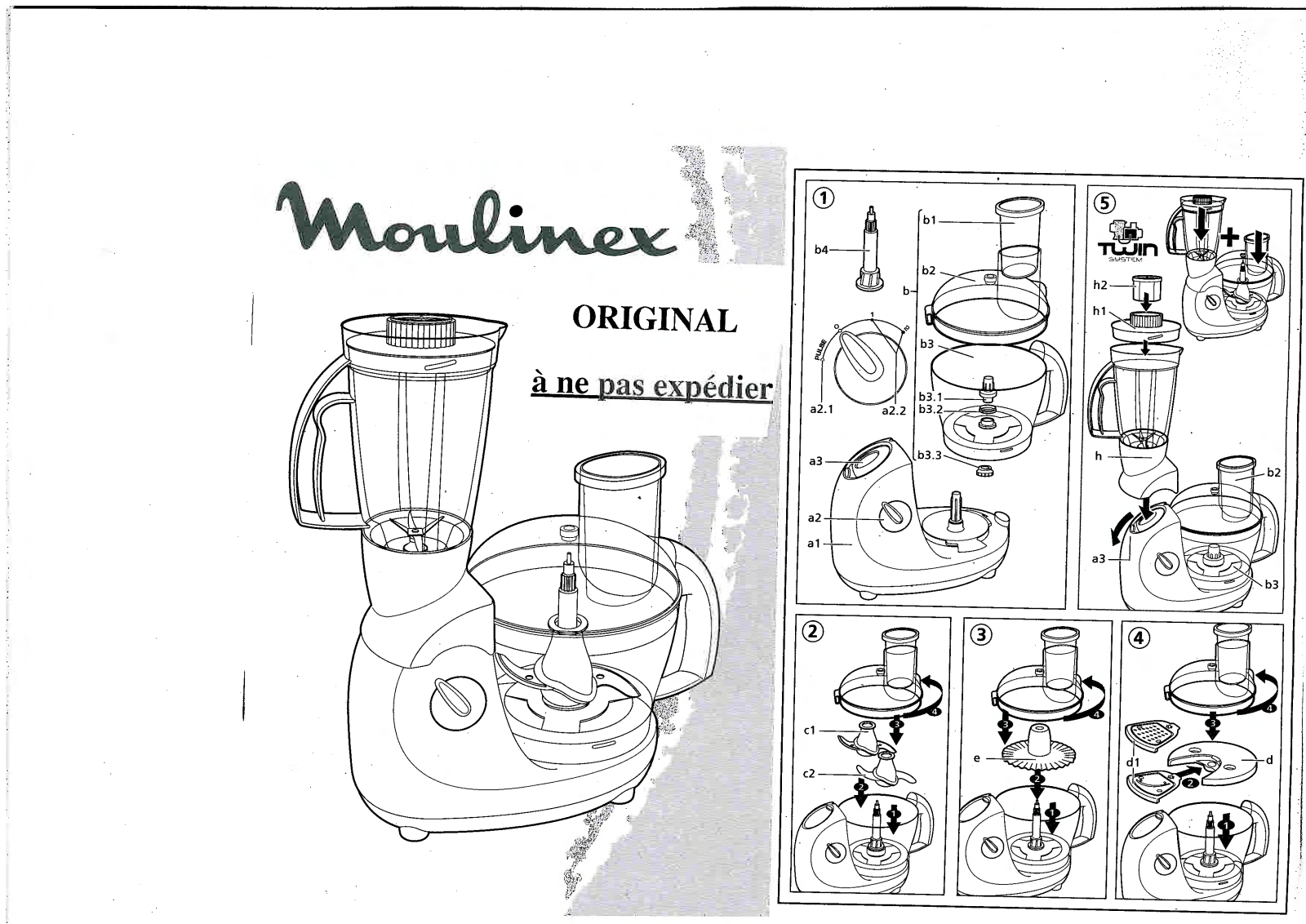 MOULINEX FP6011 User Manual