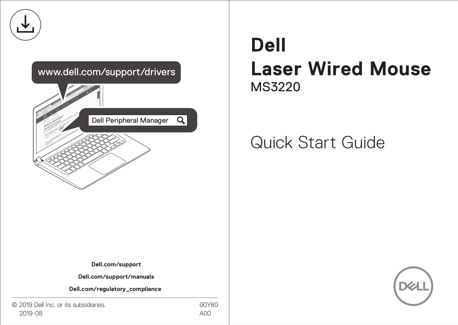 Dell MS3220-BLK Quick Start Guide