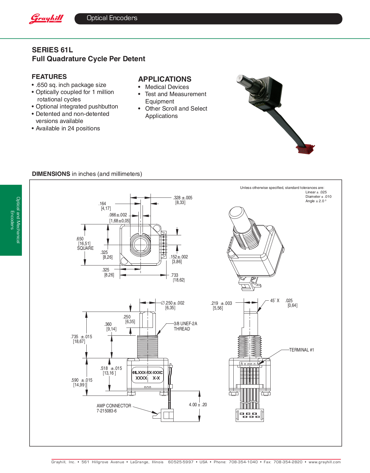 Grayhill 61L User Manual