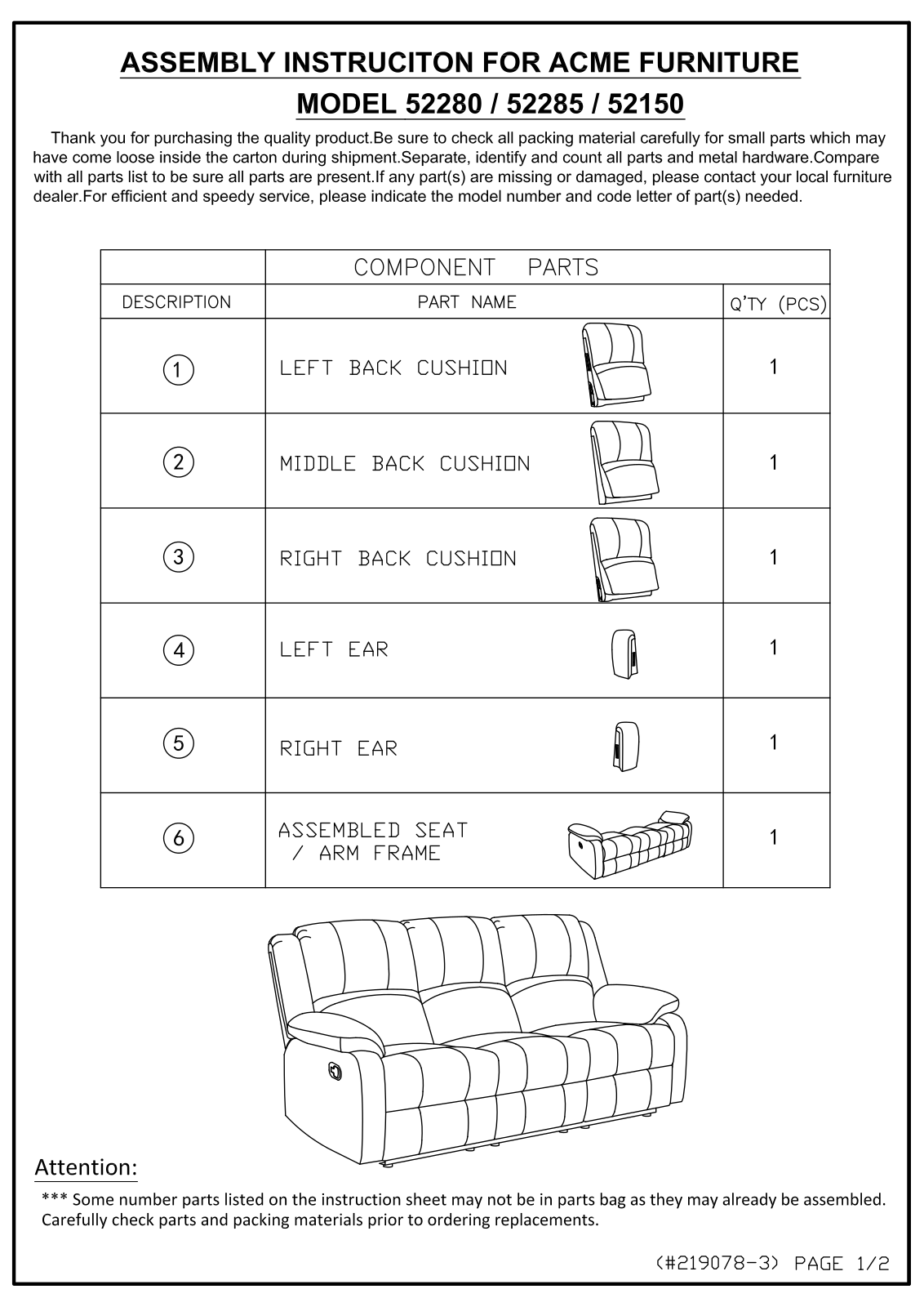 Simple Relax SMRY5176 Installation & Assembly - ManualMachine.com