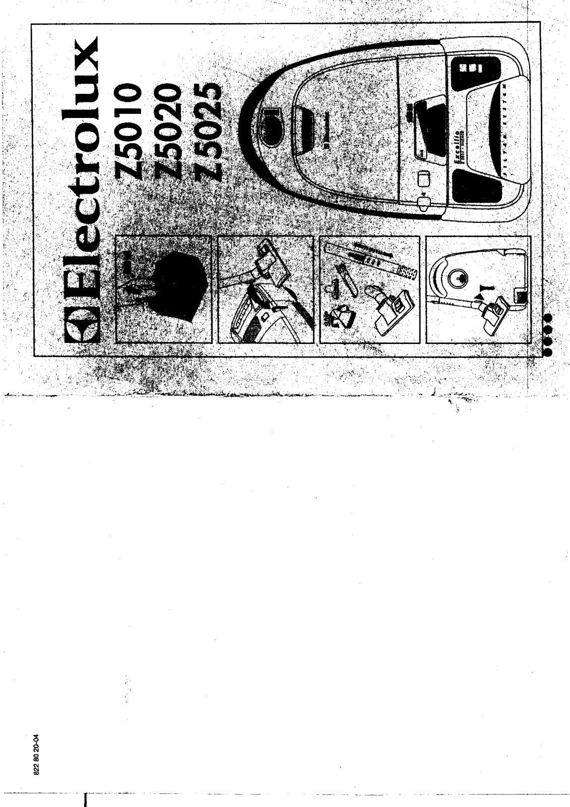 AEG Z5045, Z5020, Z5030, Z5025, Z5010 User Manual