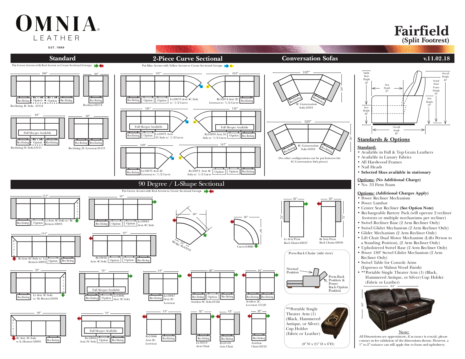 Omnia Leather OTL10314 Specifications - ManualMachine.com