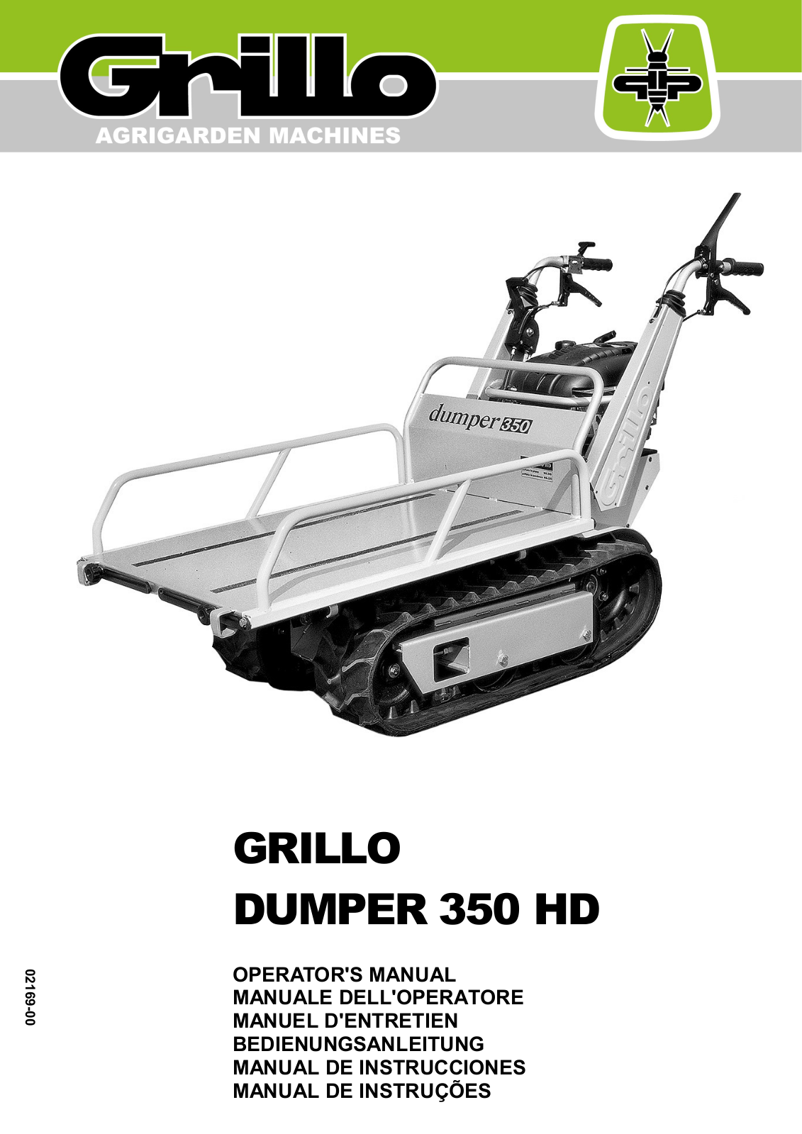 Grillo Dumper 350 HD User Manual