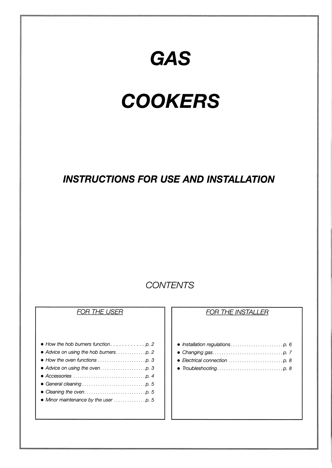 VEDETTE GV54EV User Manual