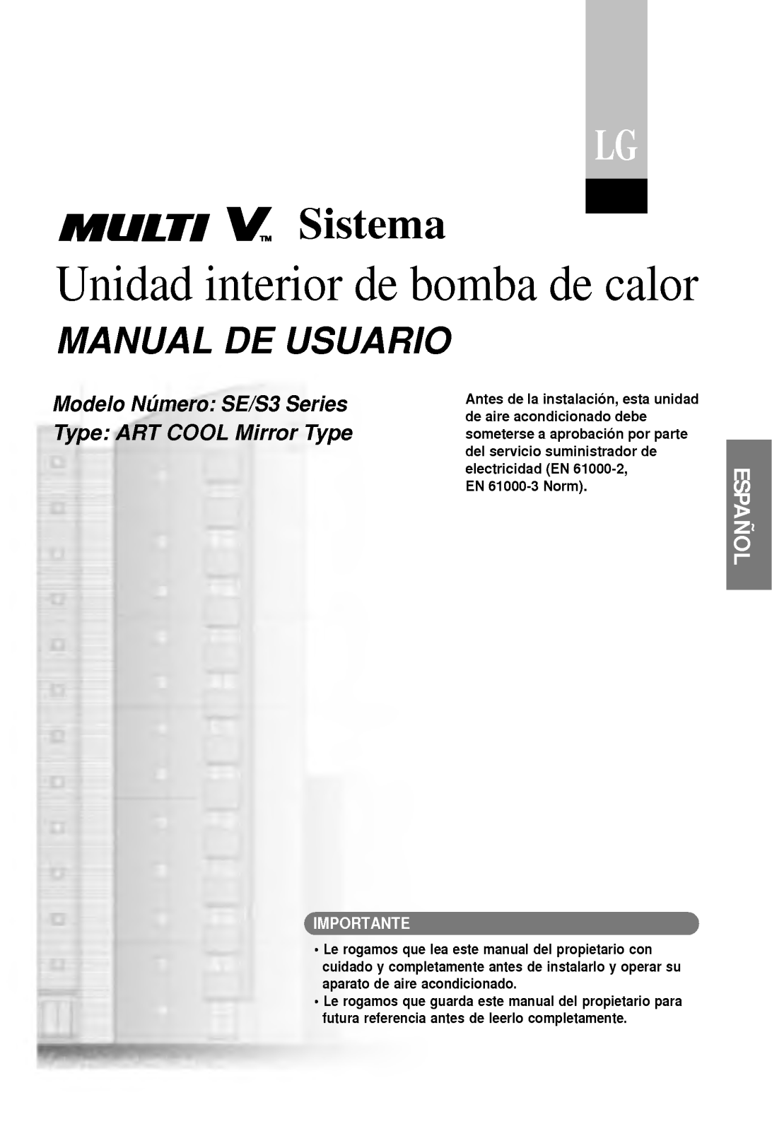 Lg LRNU24GS3R0 User Manual