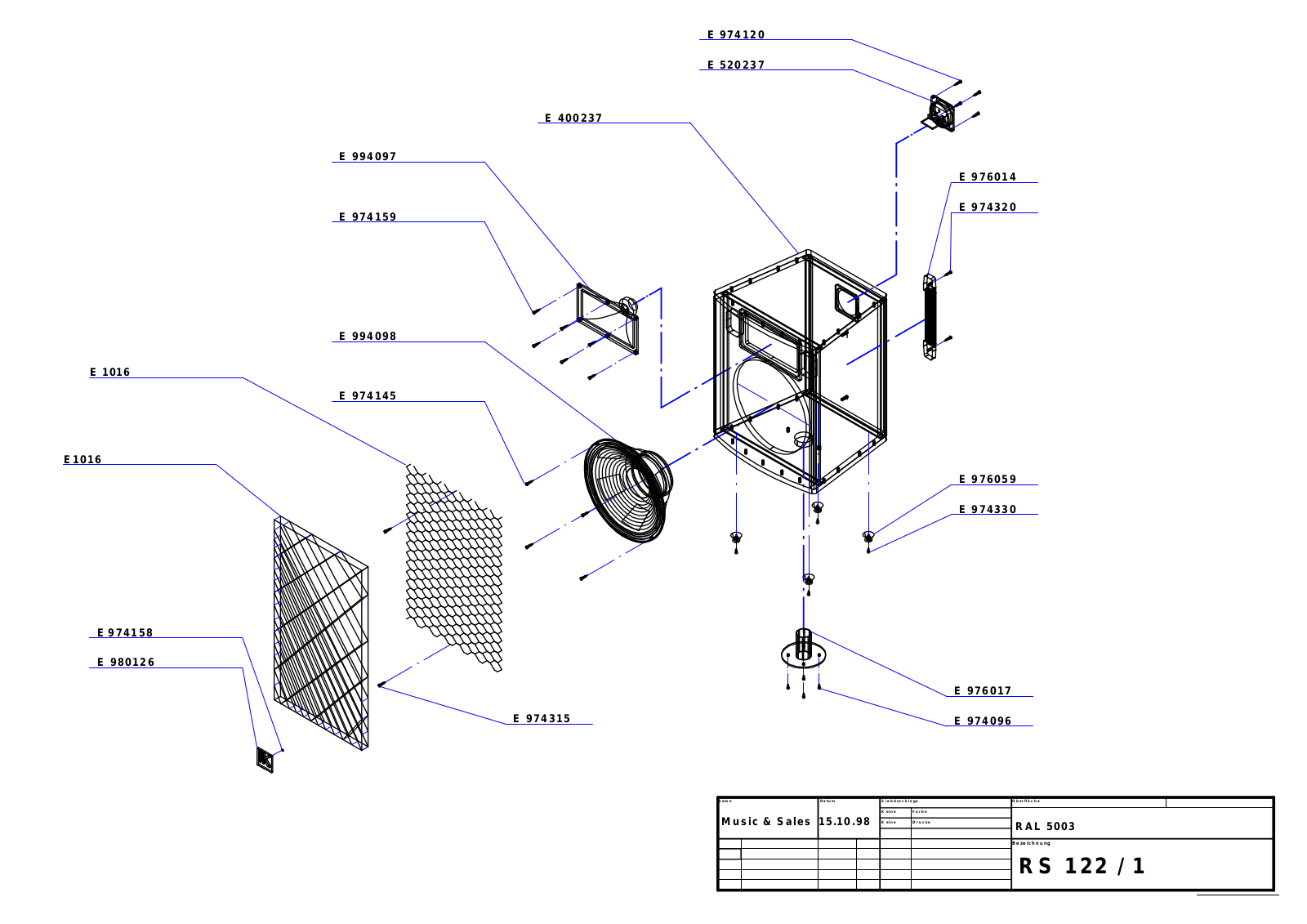 Hughes Kettner rs122 schematic