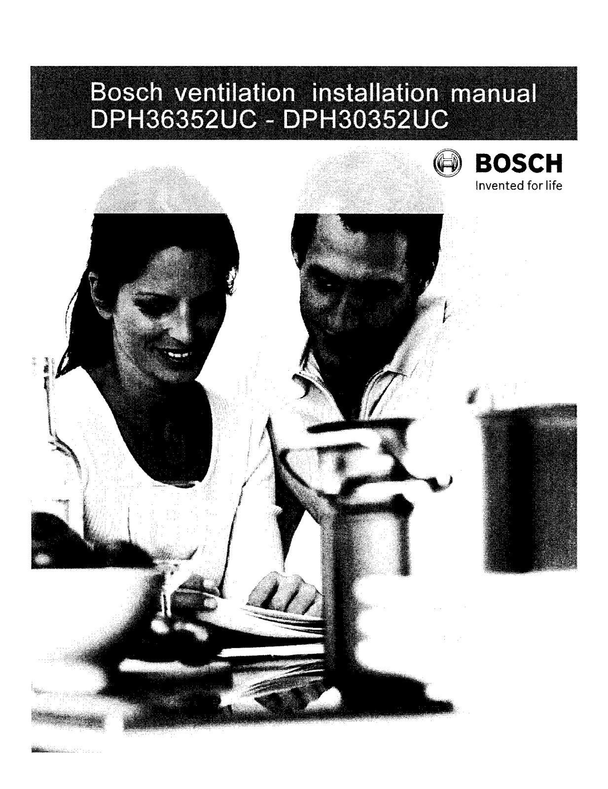 Bosch DUH36252UC/01, DUH36162UC/01, DUH36152UC/01, DUH36122UC/01, DUH30252UC/01 Installation Guide