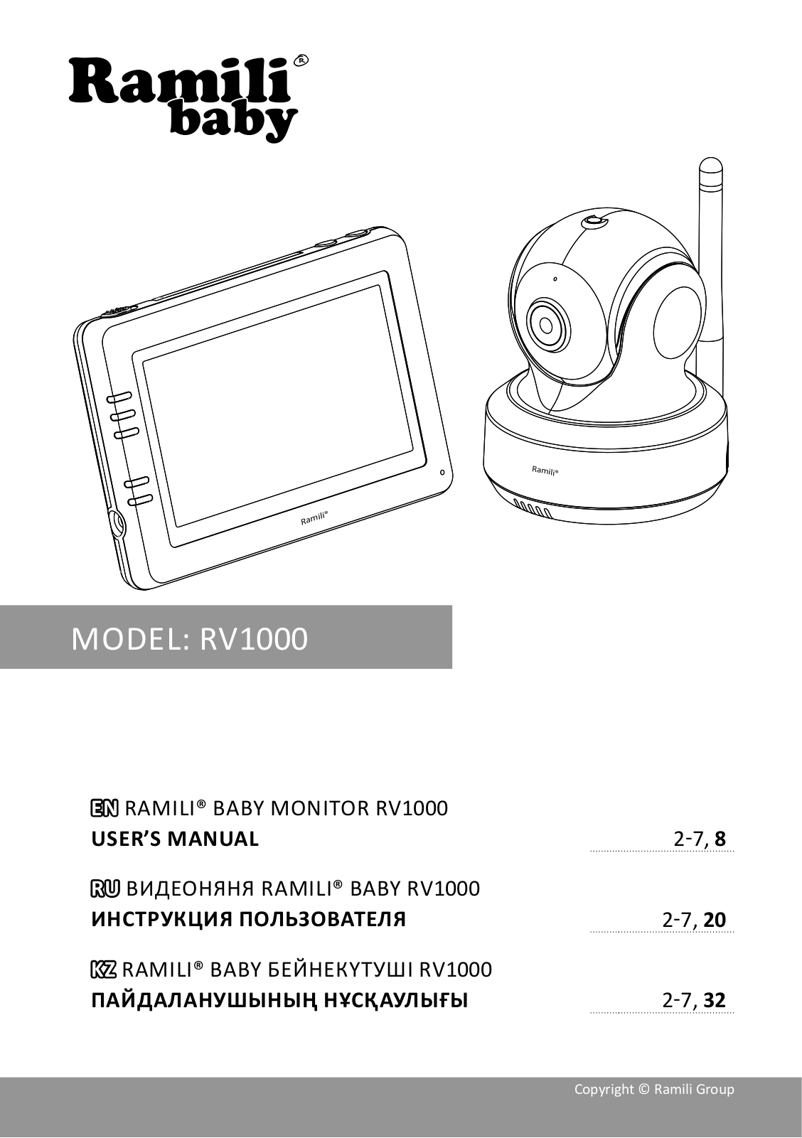 Ramili RV1000 User Manual