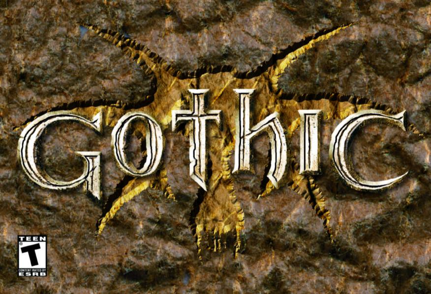 Games PC GOTHIC User Manual