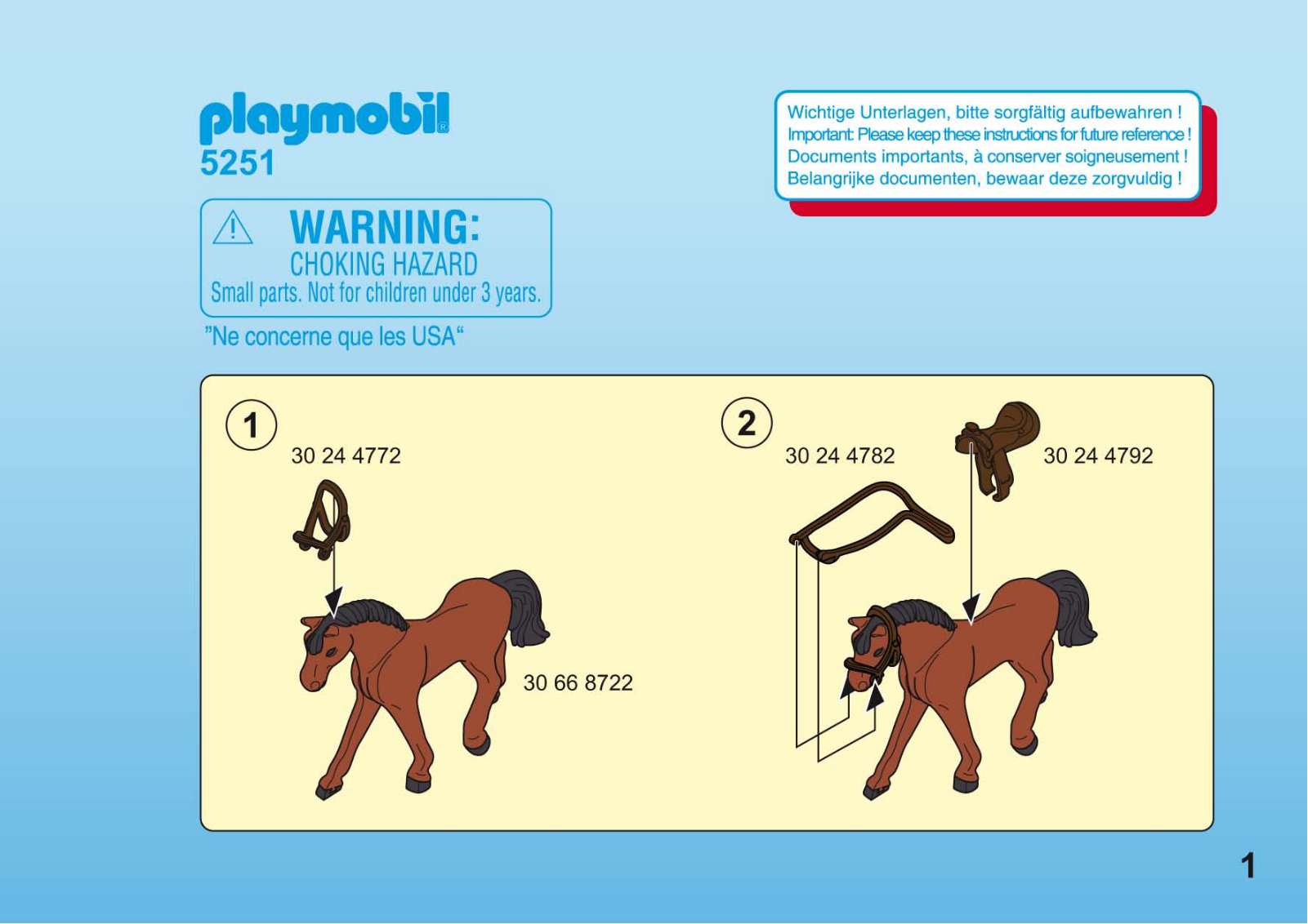 playmobil 5251 Instructions