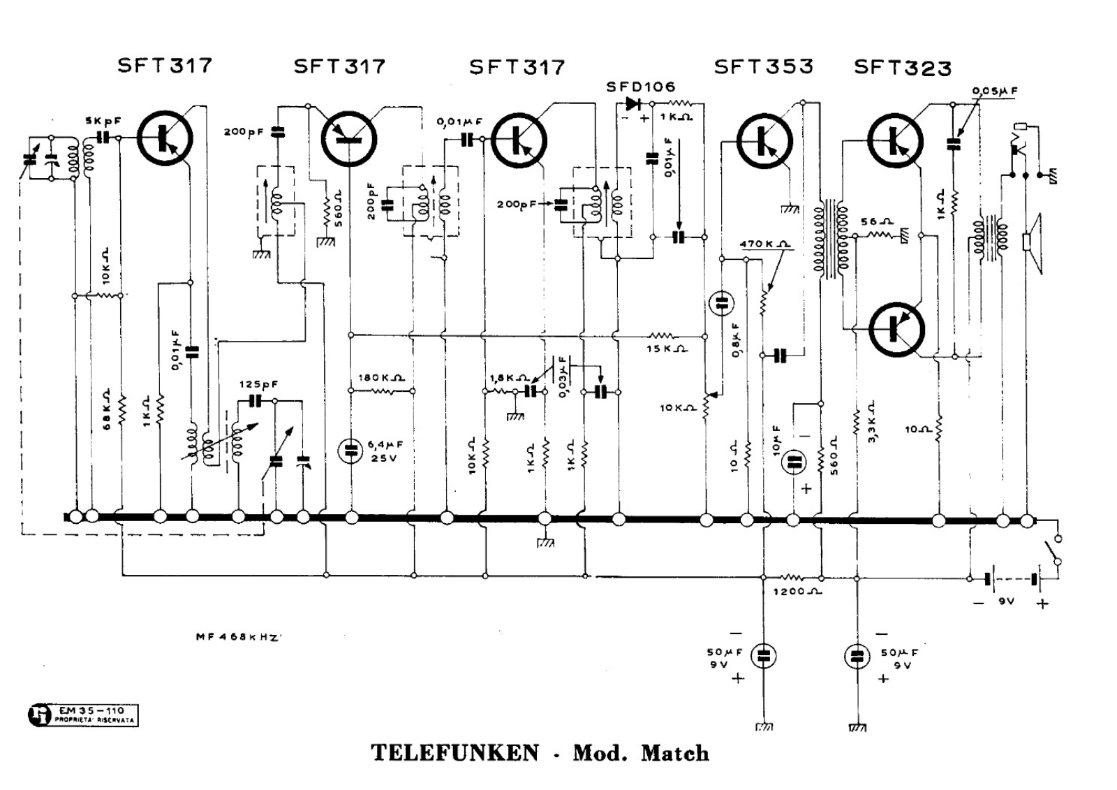 Telefunken Match Diagram - ManualMachine.com