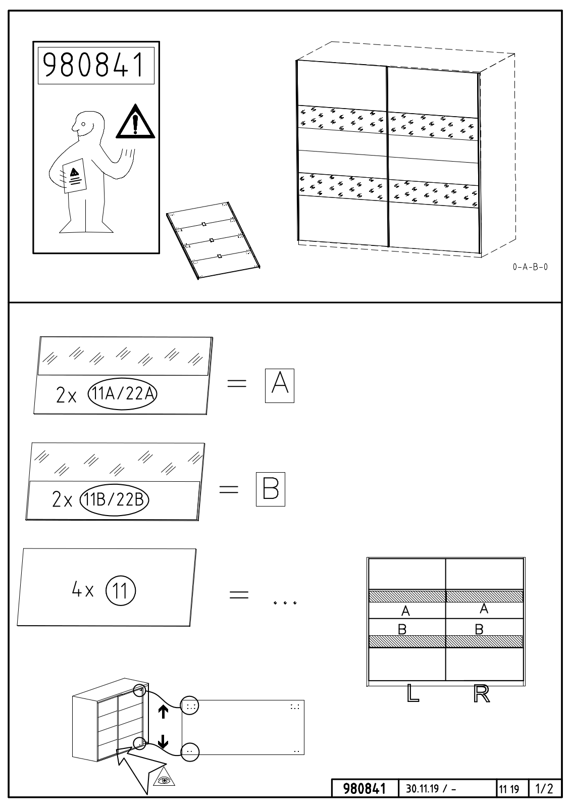 Wimex 980841 Assembly instructions