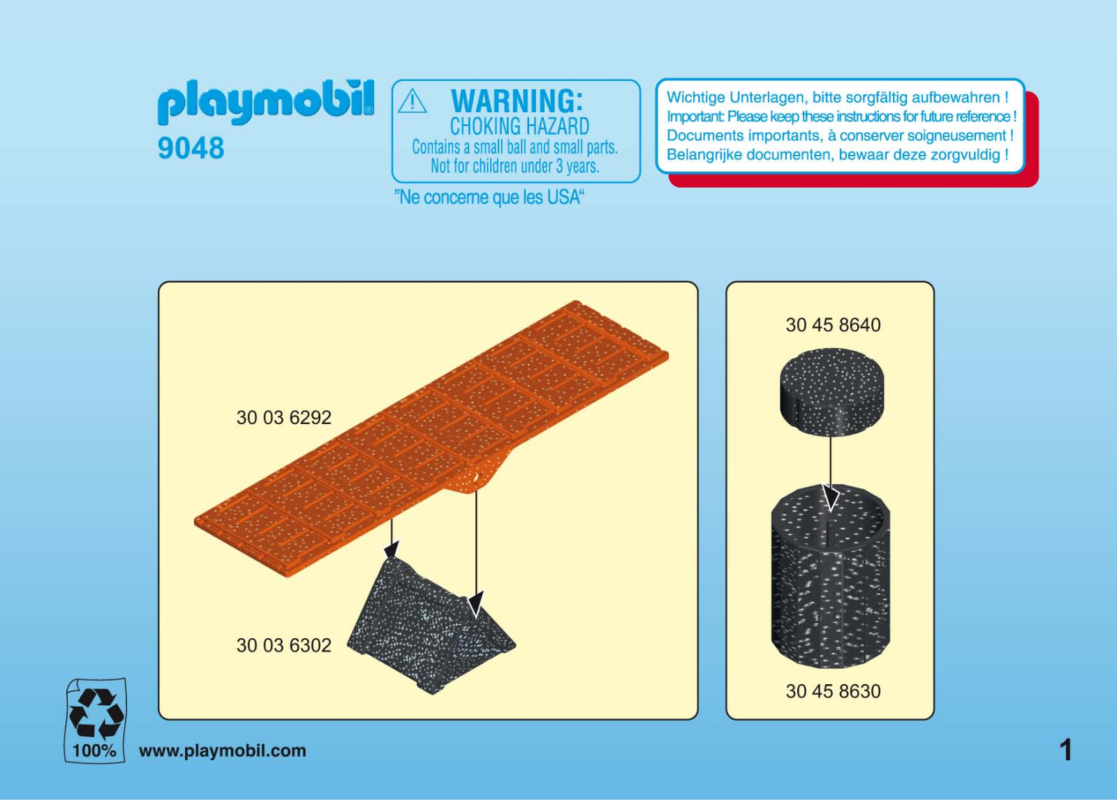 Playmobil 9048 Instructions