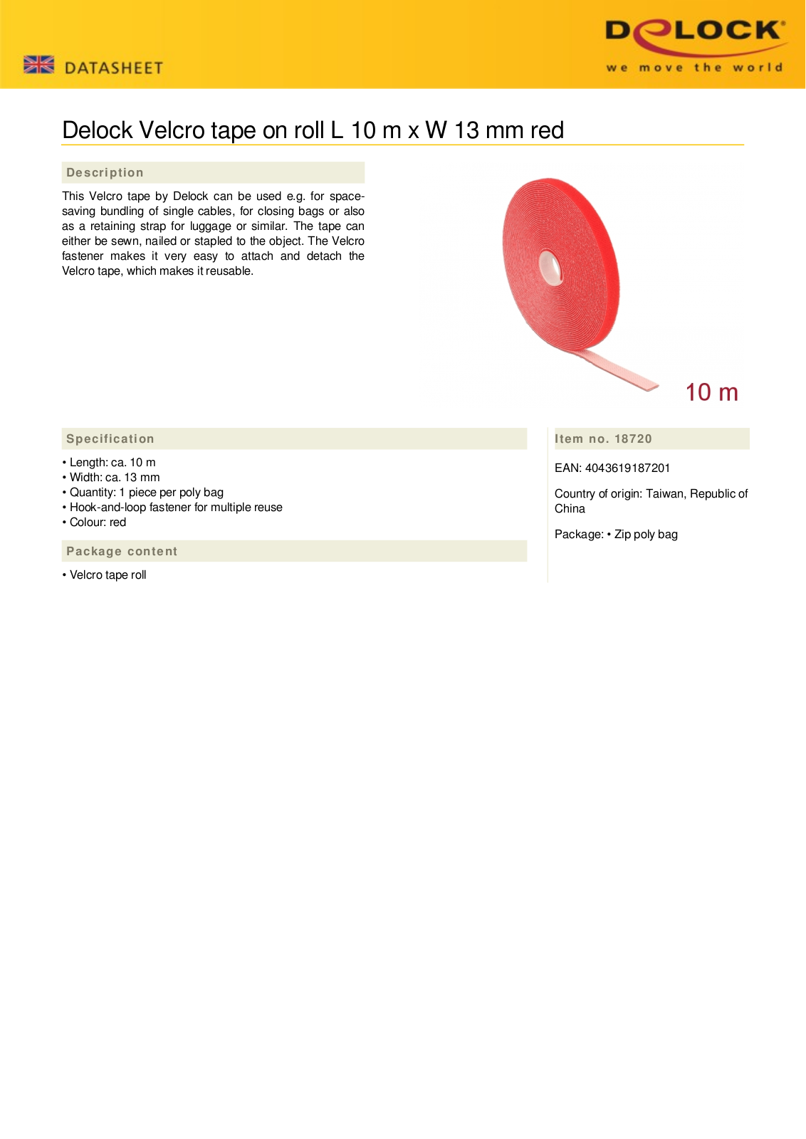 DELOCK 18720 Datasheet - ManualMachine.com
