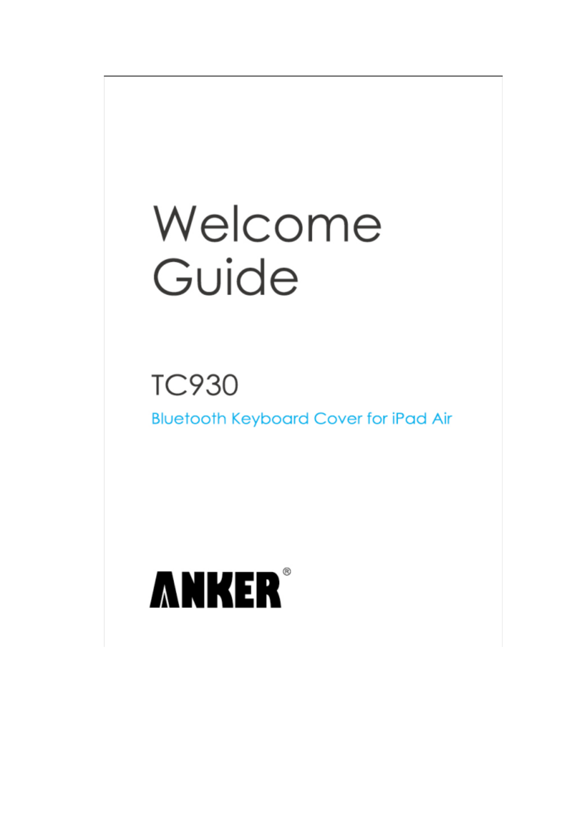 Anker Technology TC930 user manual