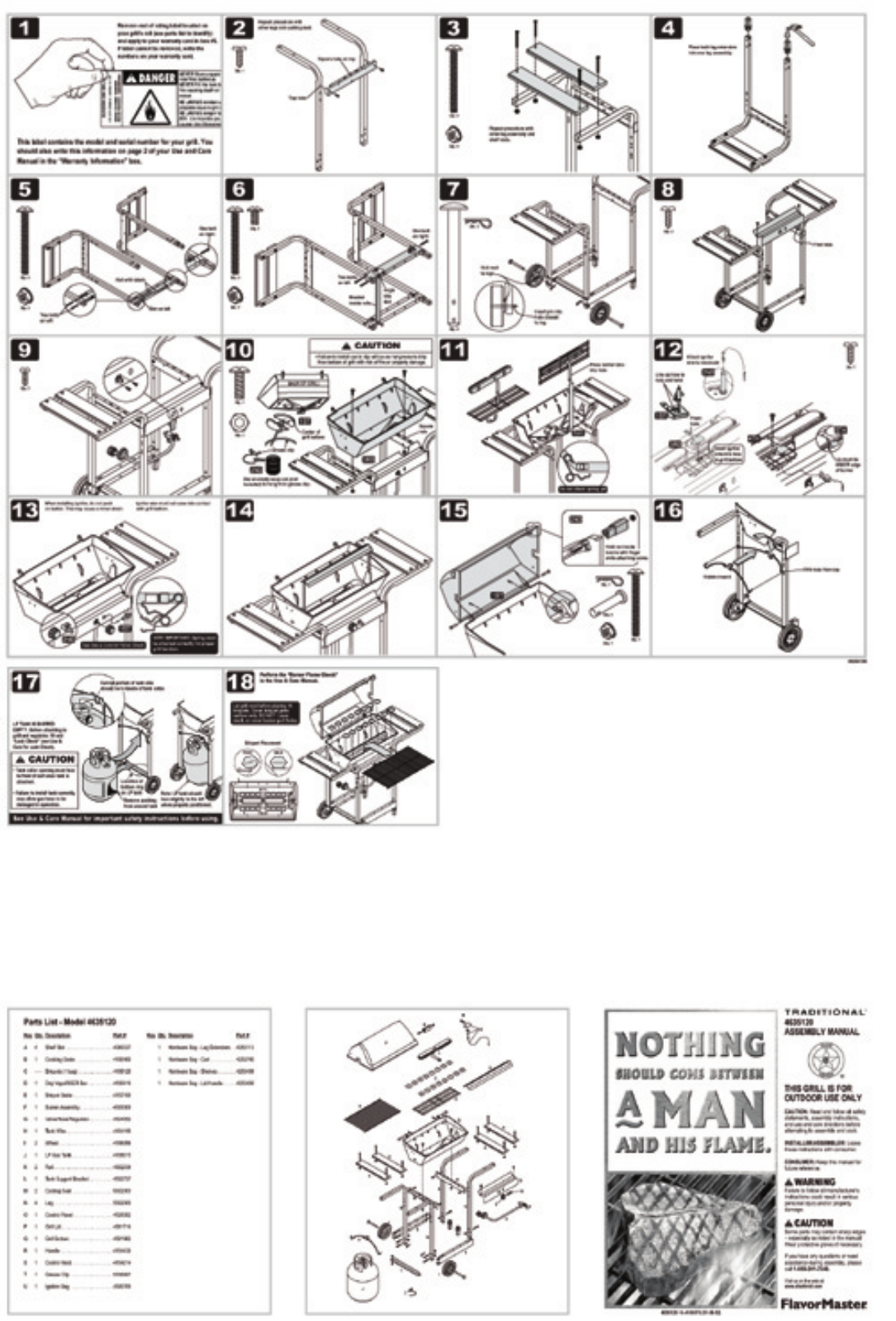 Charbroil 4635120 Owner's Manual