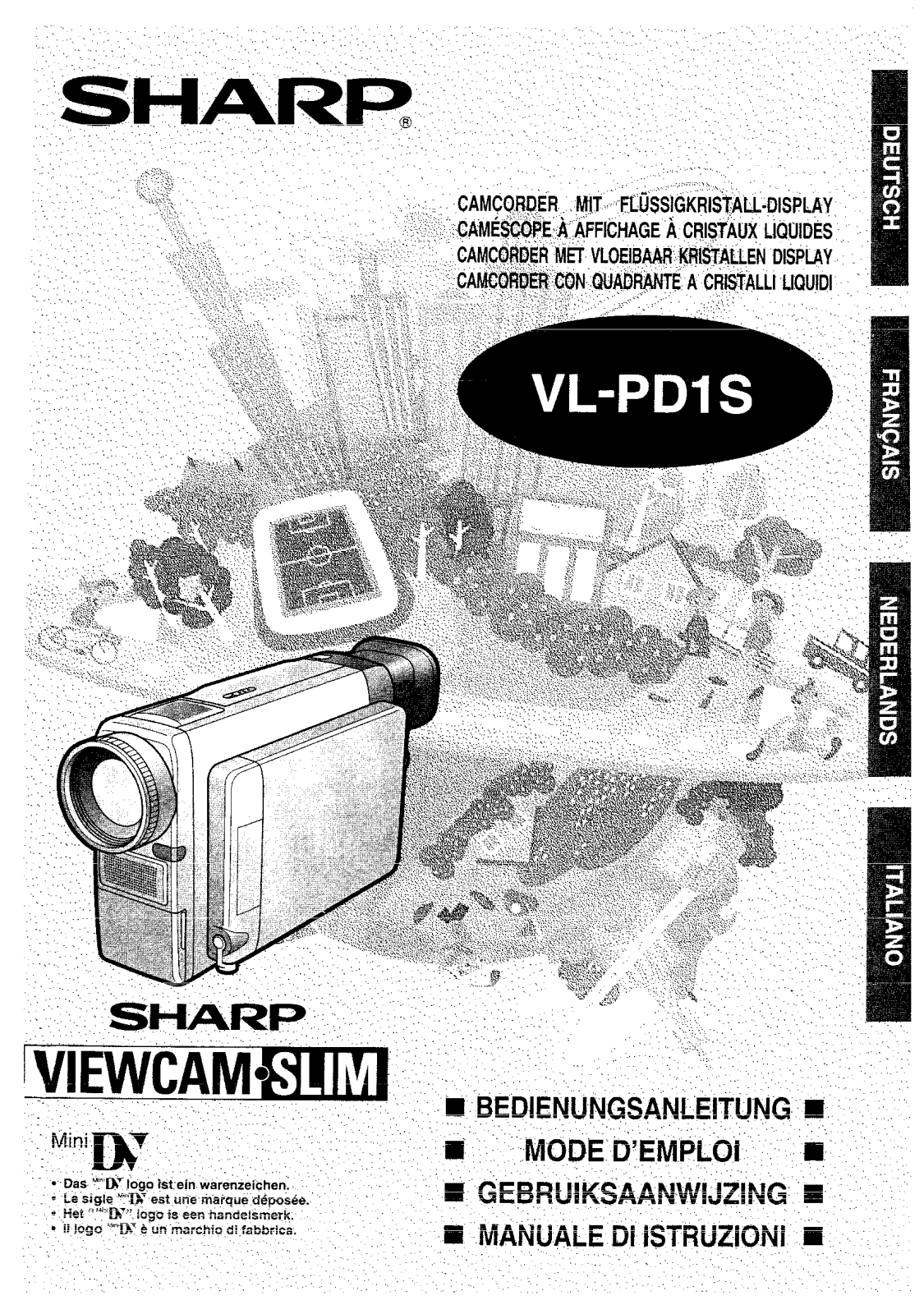 Sharp VLPD1S User Manual