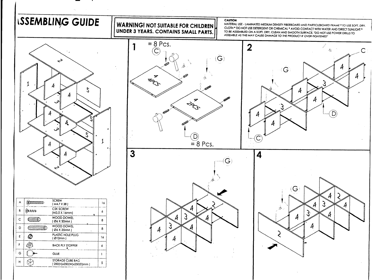 Wrought Studio W006631882 Assembling Guide - ManualMachine.com
