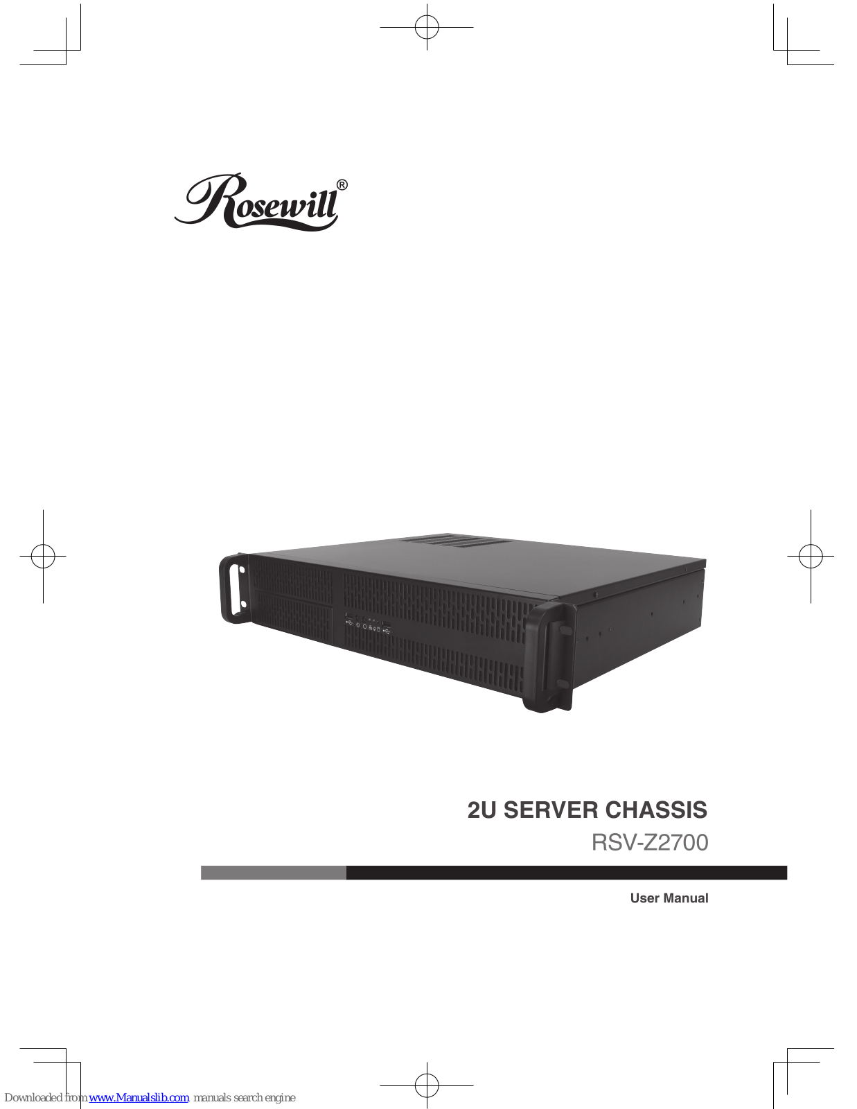 Rosewill RSV-Z2700 User Manual