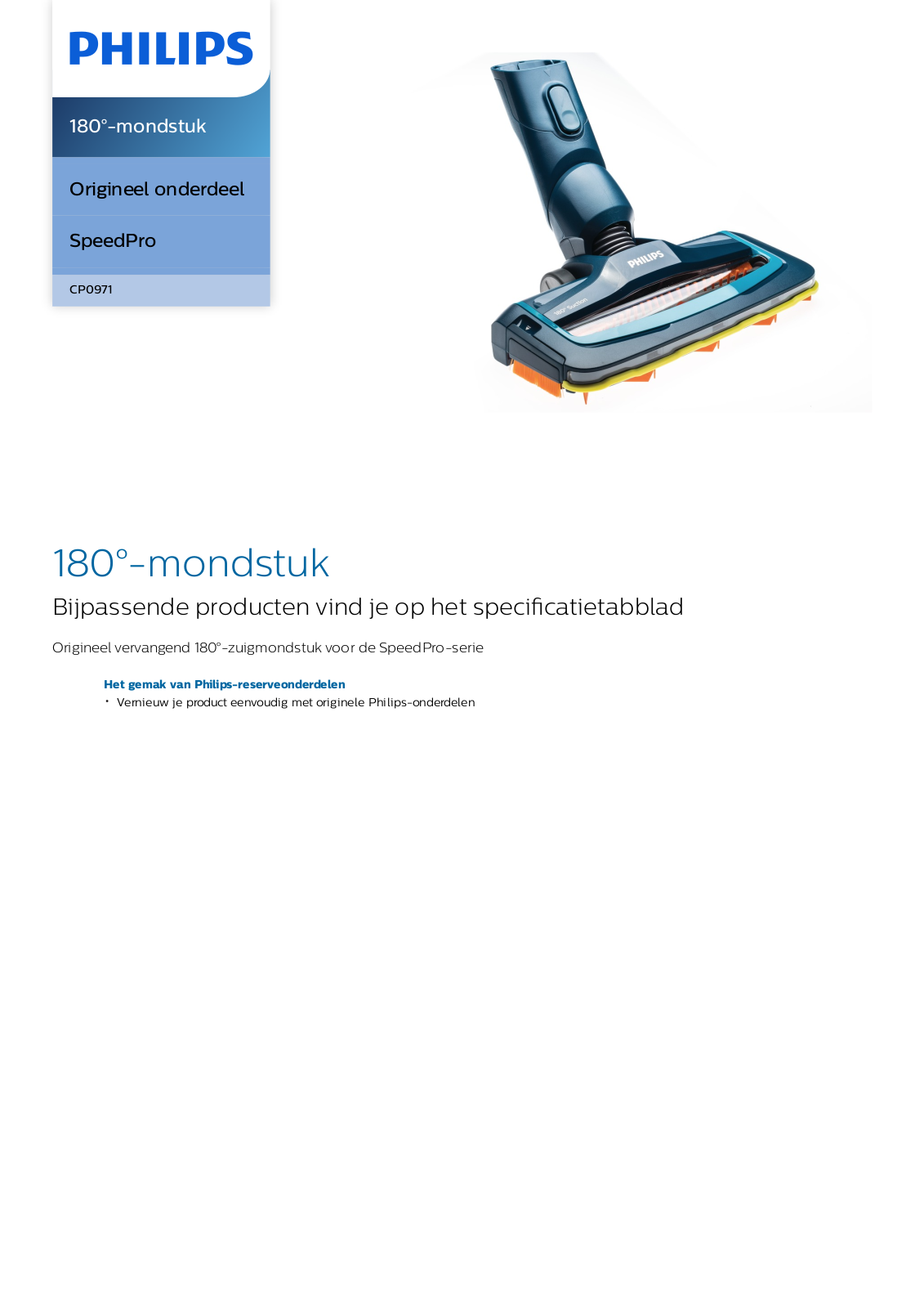 Philips CP0971/01 Leaflet - ManualMachine.com