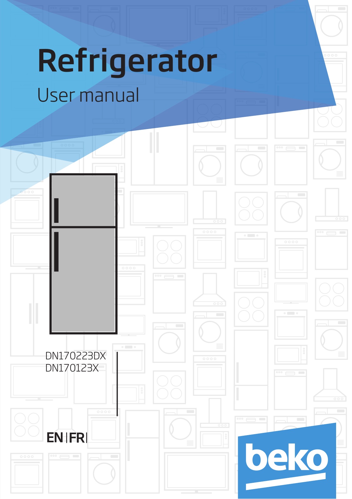 Beko DN170223DX, DN170123X User manual