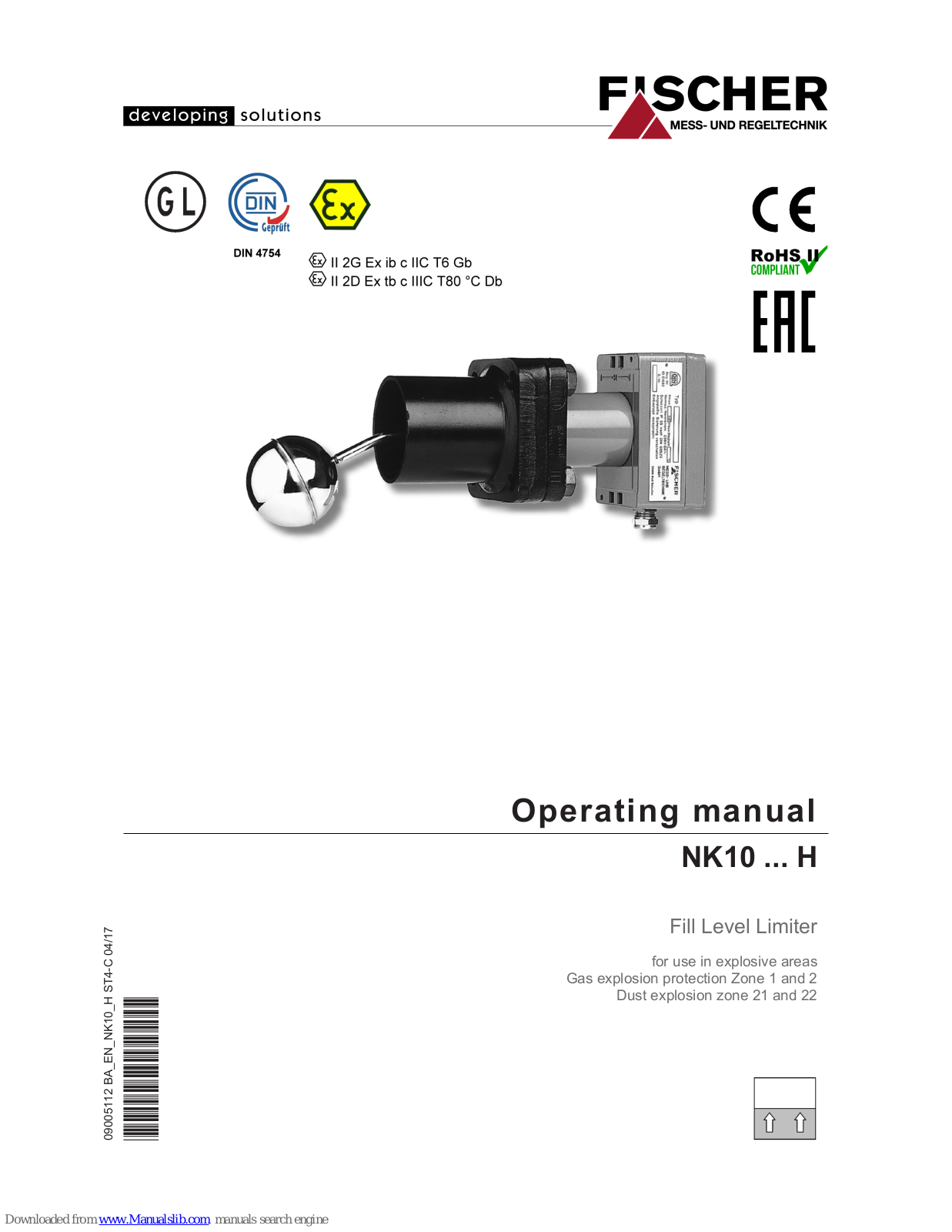 FISCHER NK105, NK104, NK102, NK101, NK103 Operating Manual