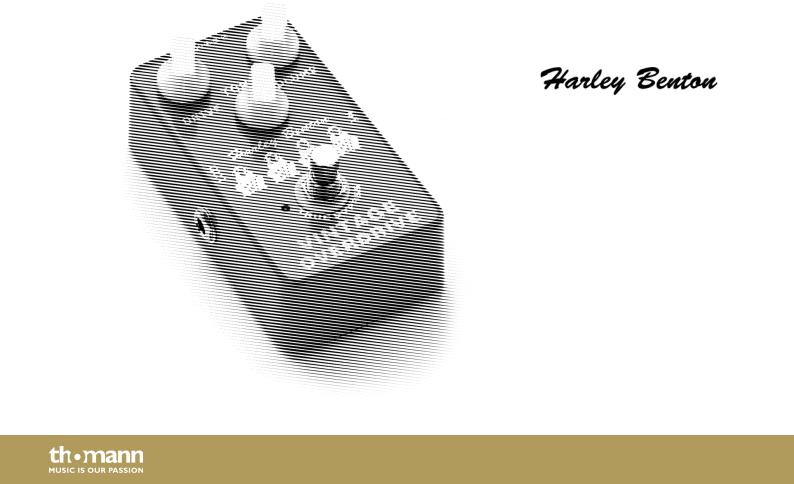 Harley Benton Vintage Overdrive User Manual