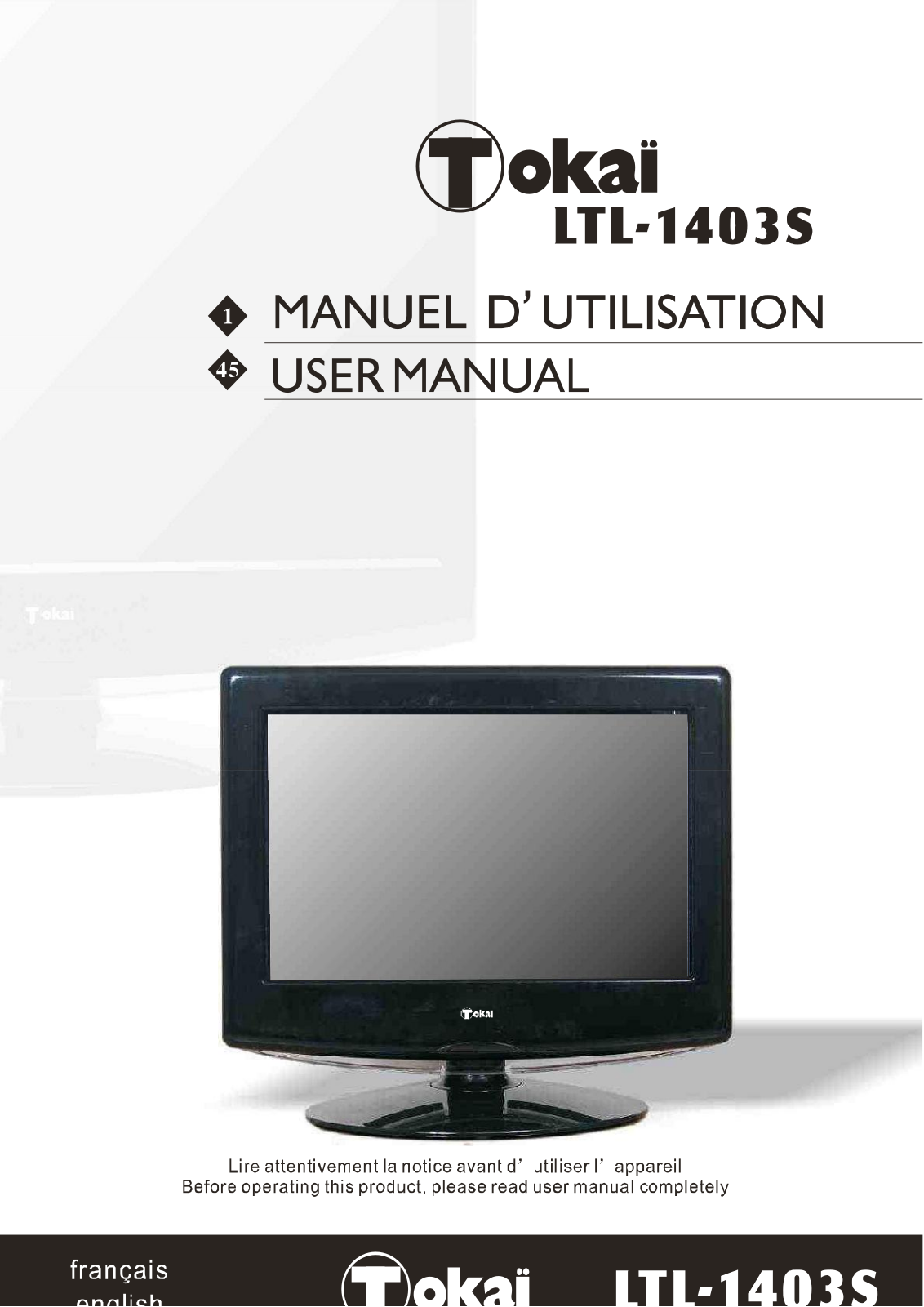 TOKAI LTL-1403 User Manual
