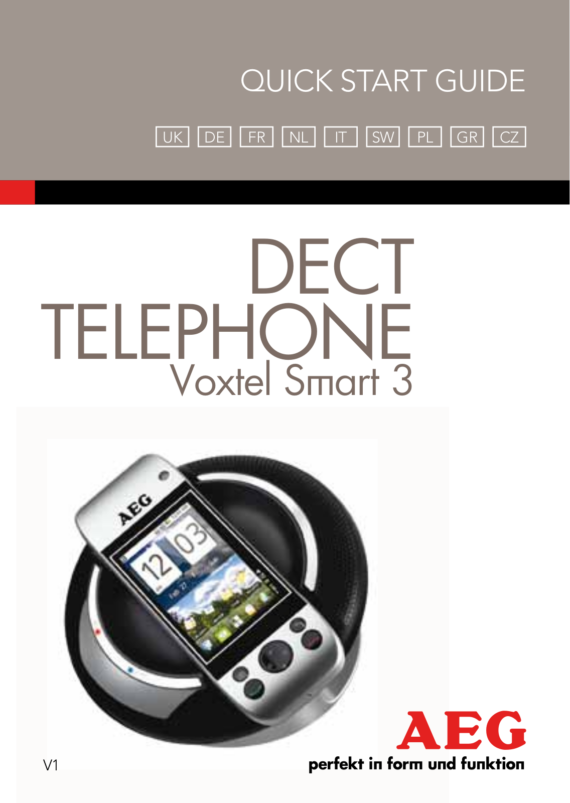 AEG Voxtel smart3 User Manual