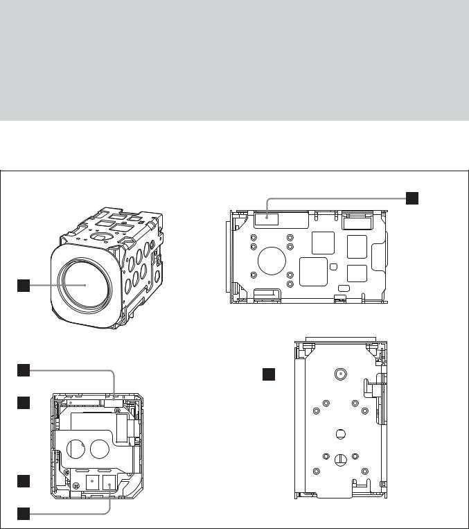 Sony FCB-EX1010P, FCB-EX1010 User Manual