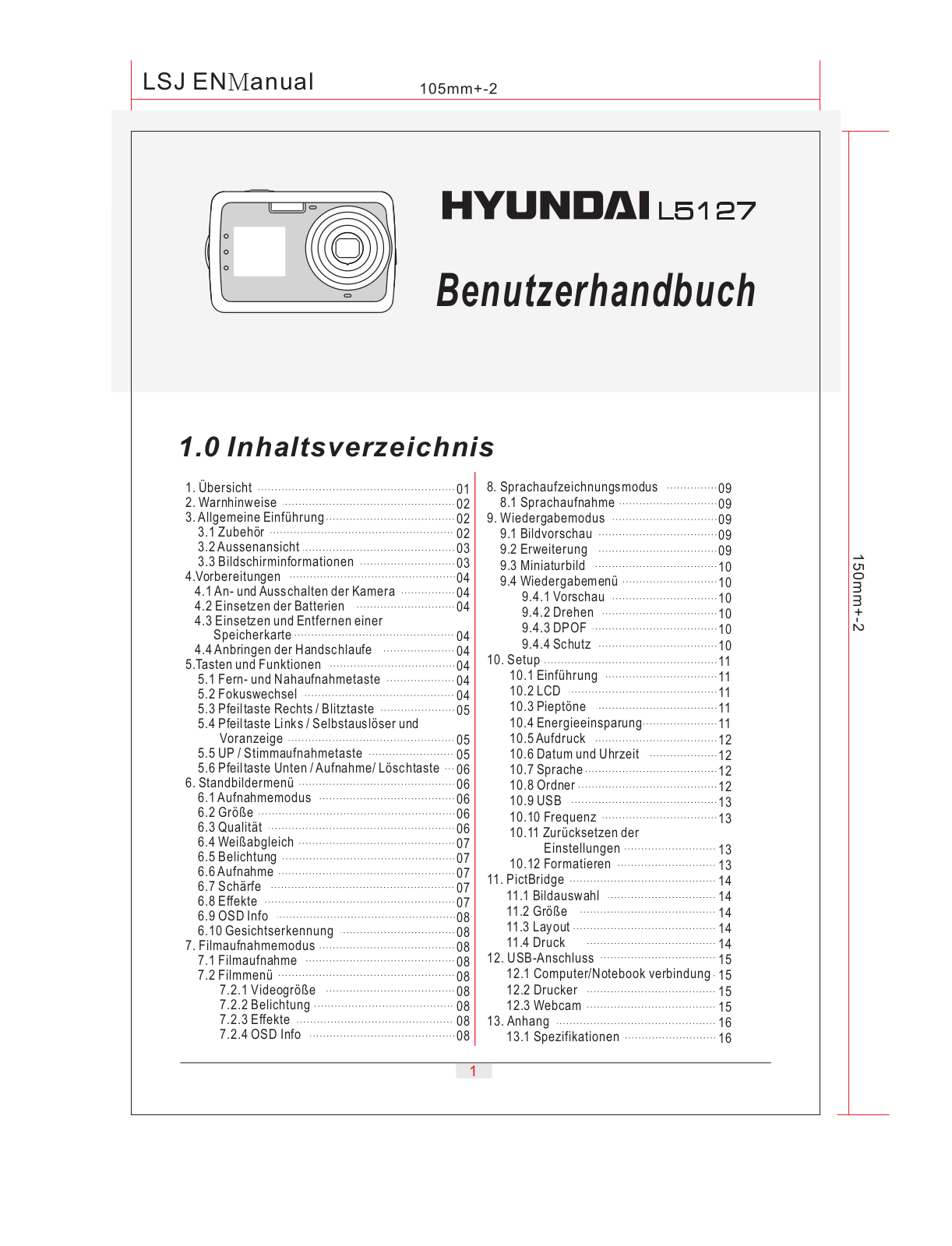 Hyundai L5127DD User guide