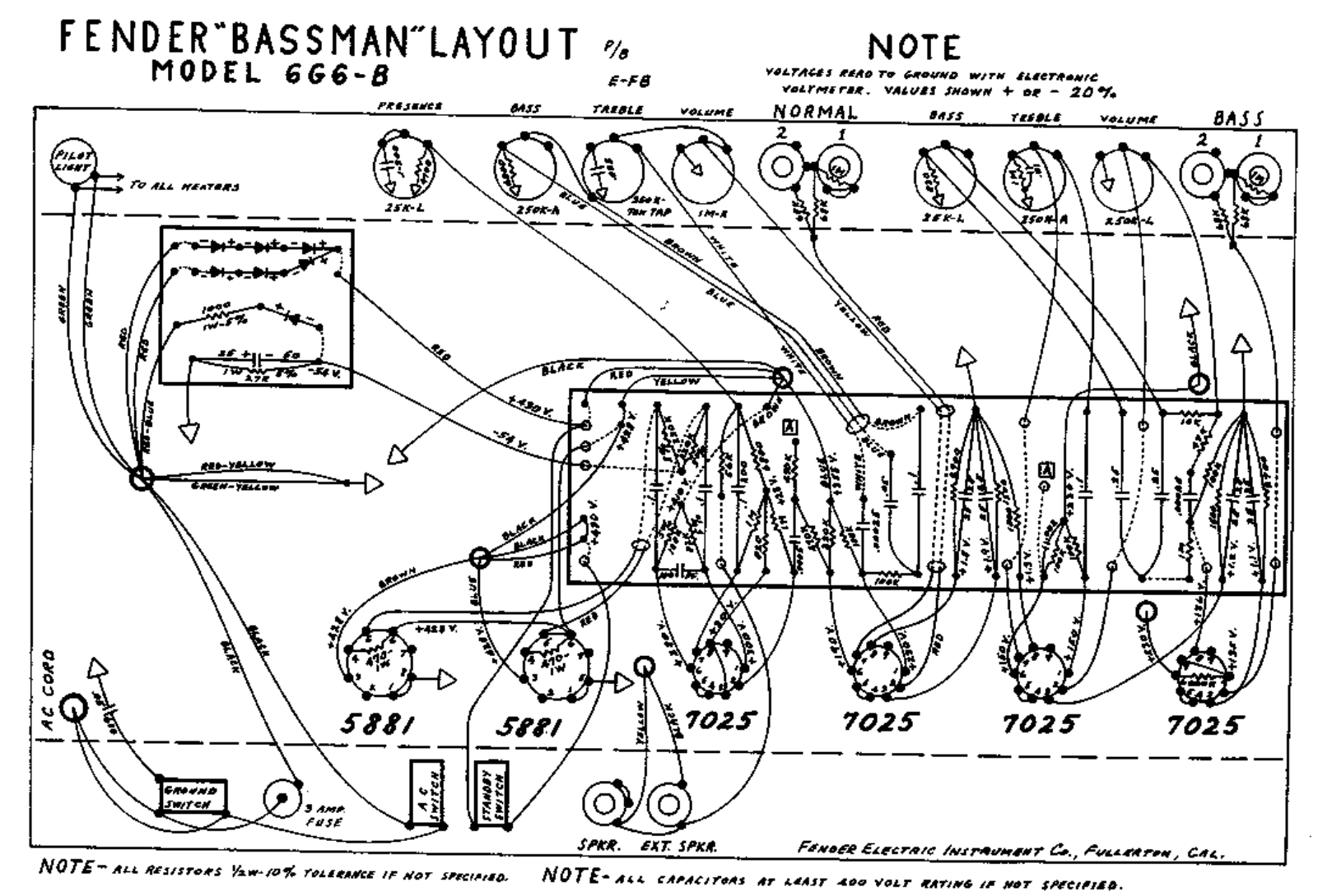 Fender 6g6b schematic