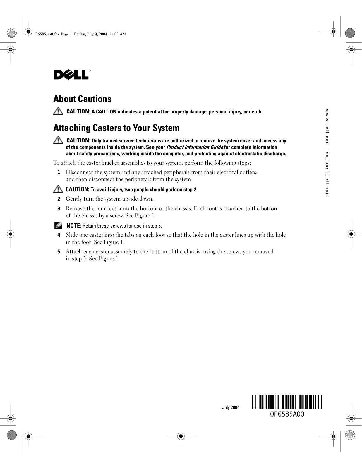 Dell PowerEdge 2800 User Manual