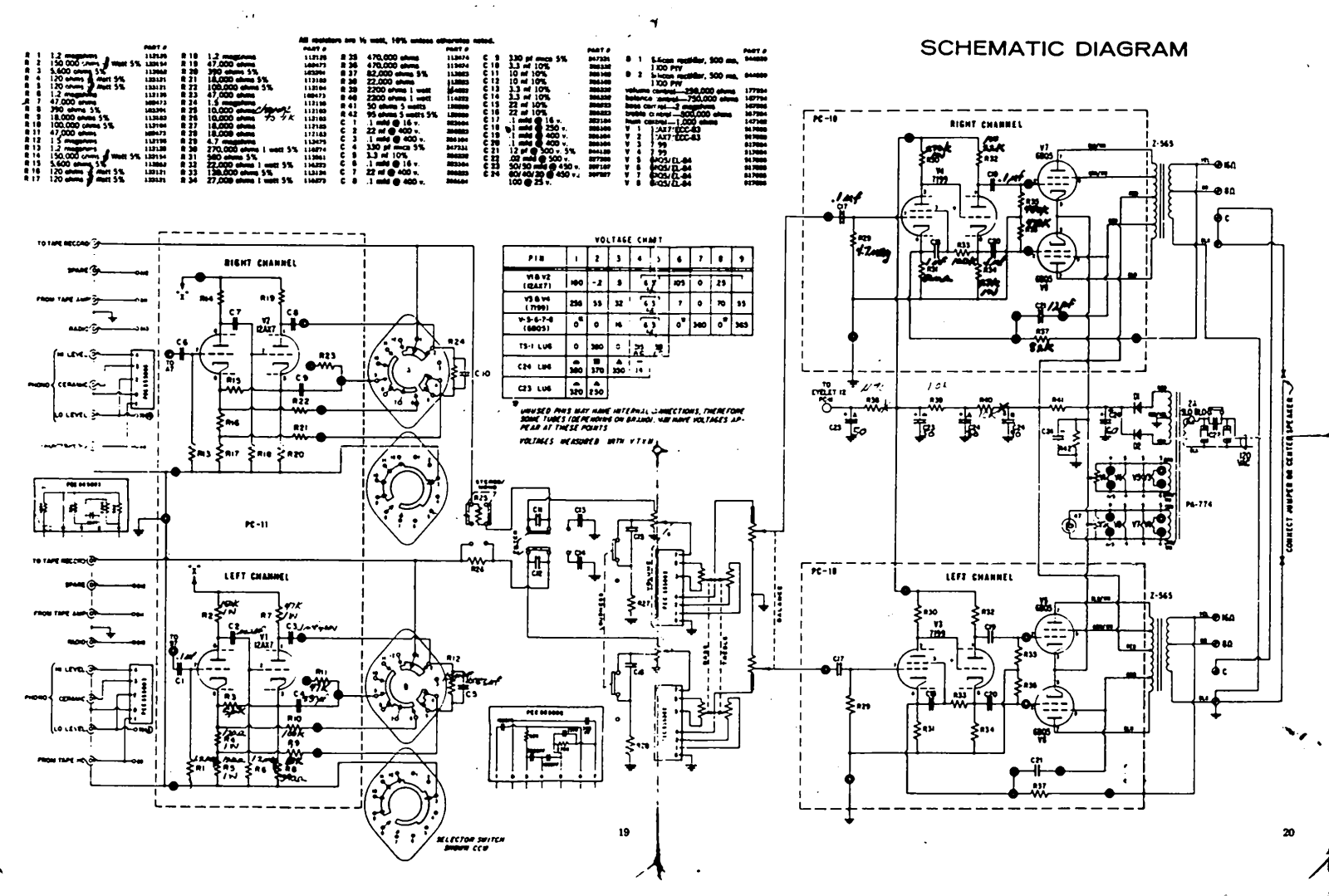 Dynaco Temp schematic