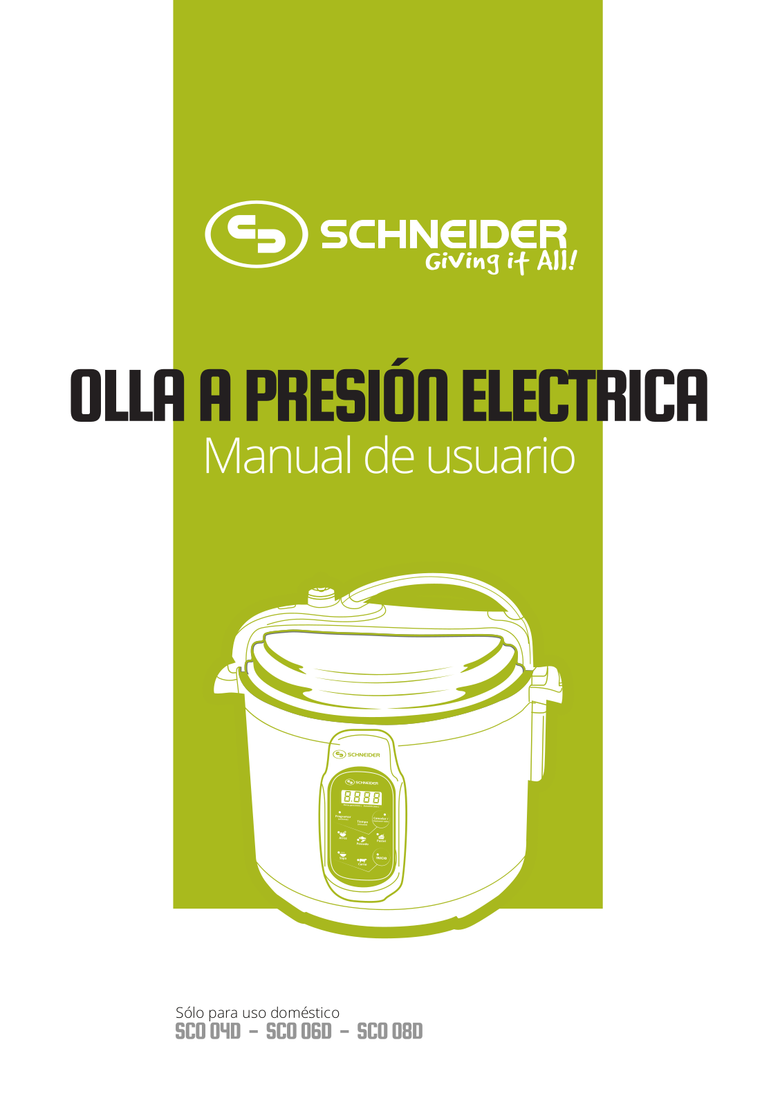 Schneider SCO 04D User Manual