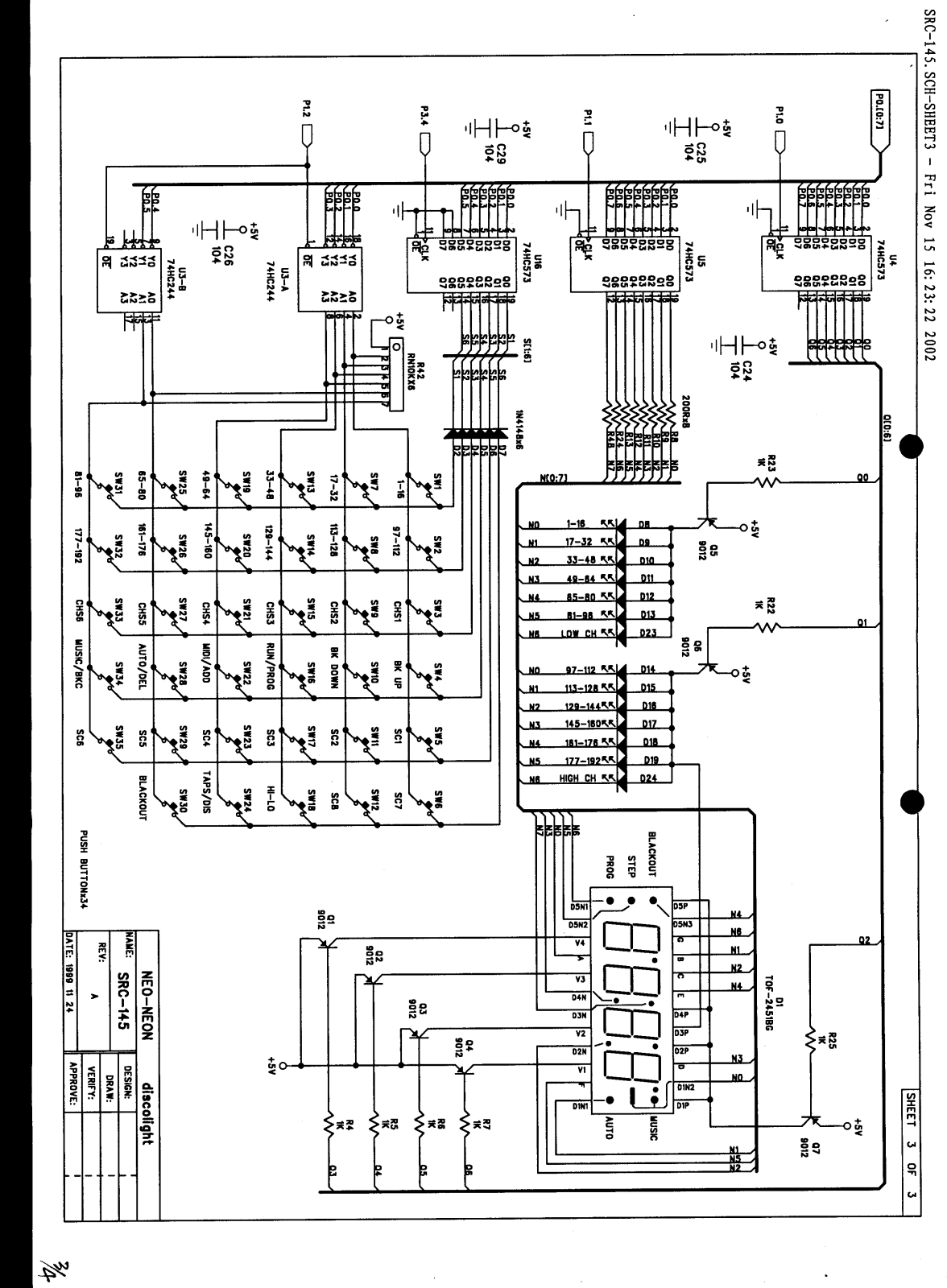 Stageline dmx1216 schematic