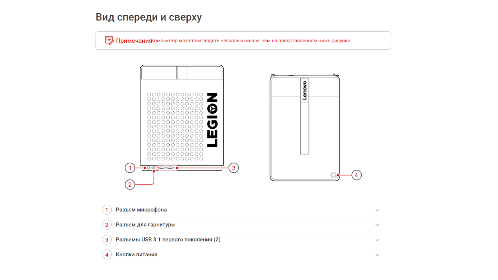 Lenovo Legion C530-19ICB User Manual