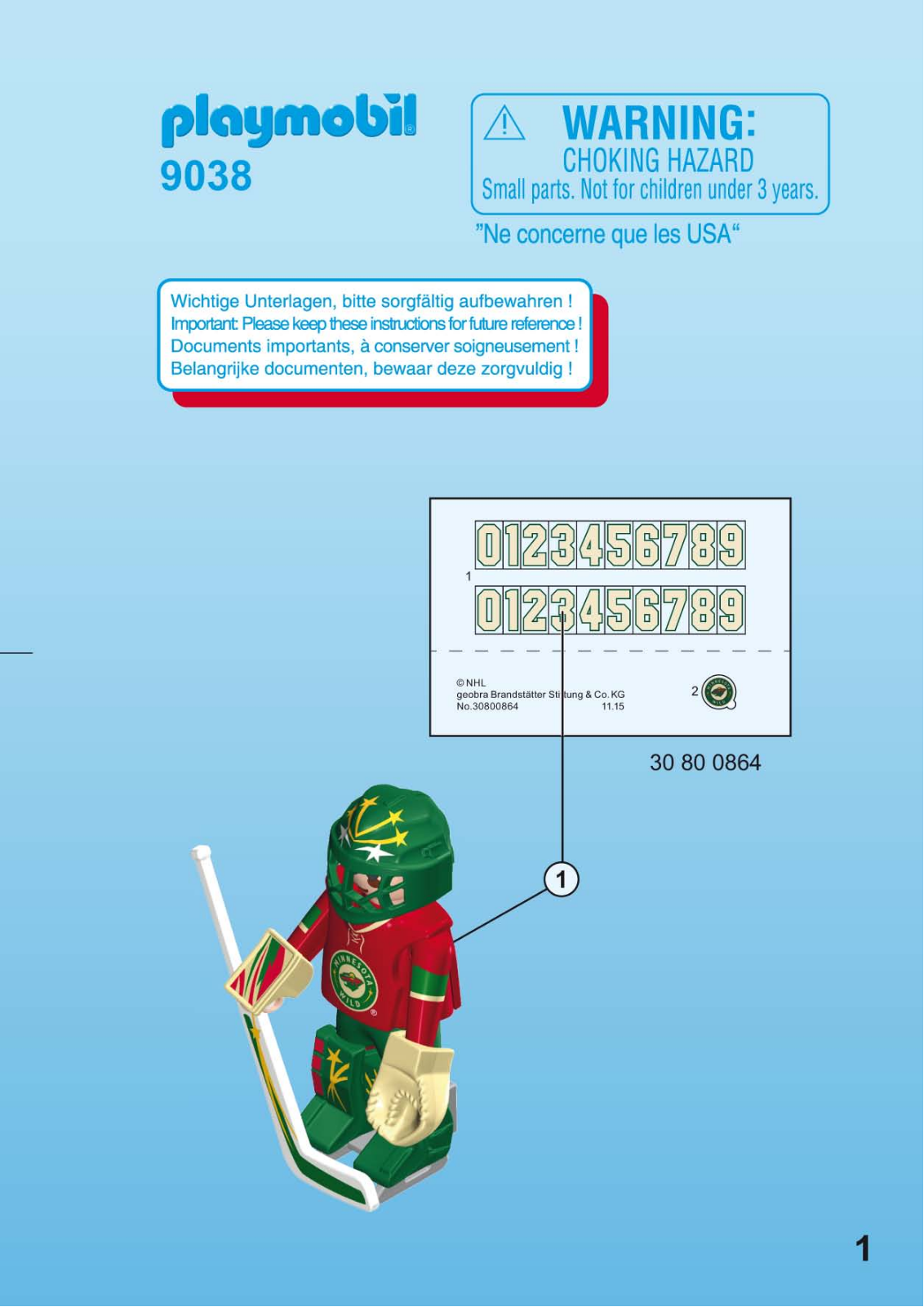 Playmobil 9038 Instructions