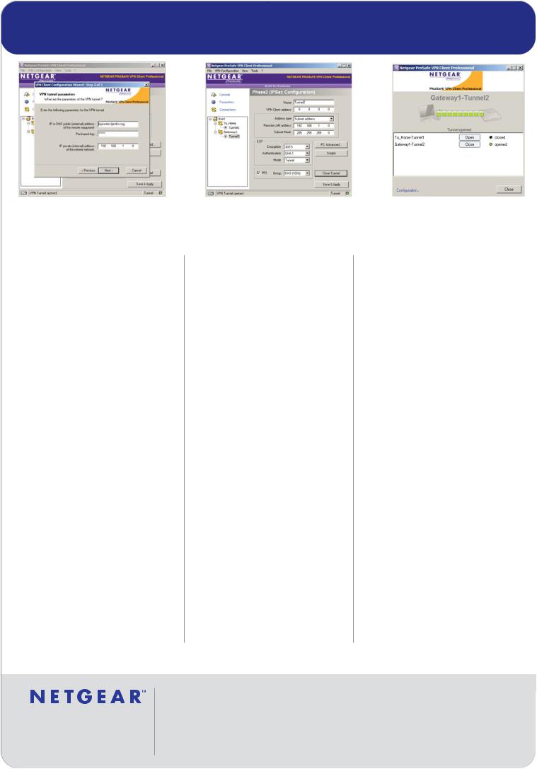Netgear VPNG01L Installation Manual