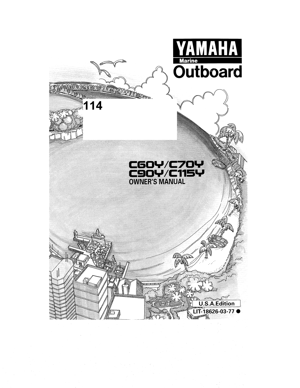Yamaha C60Y, C70Y, C90Y, C115Y Manual