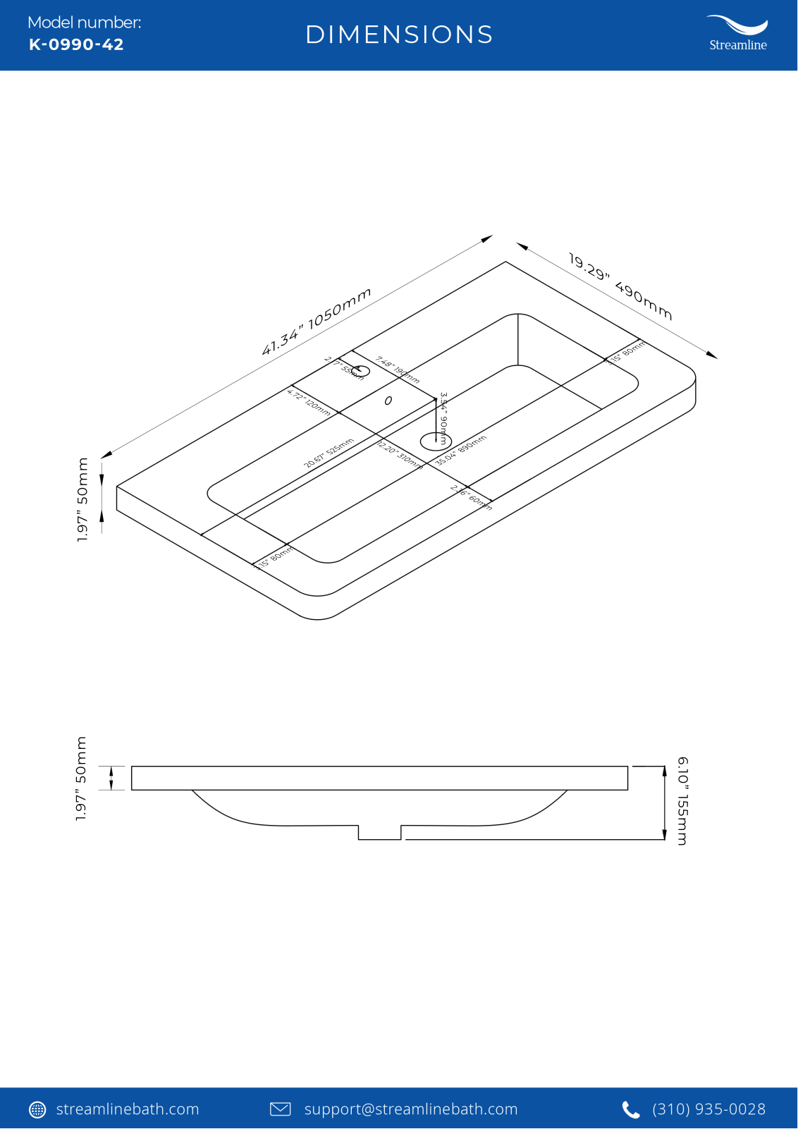 Streamline Bath SLBH7783 Specifications - ManualMachine.com