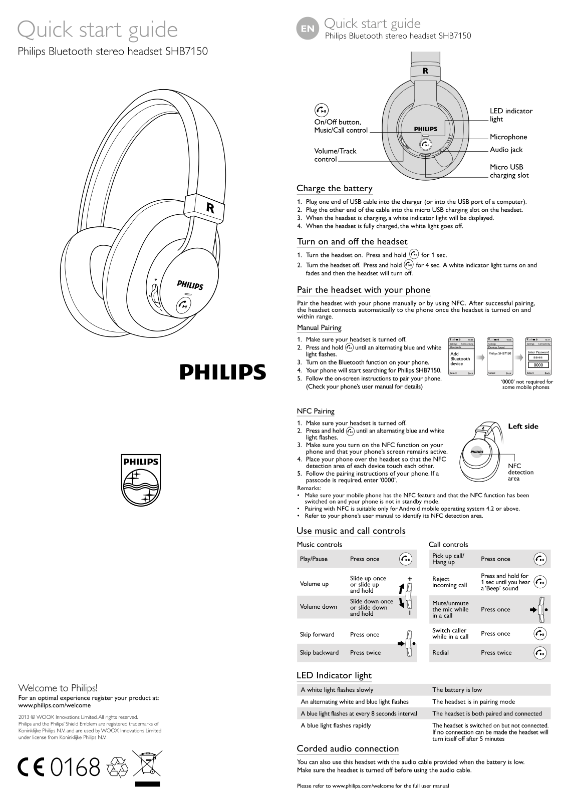 Gibson Innovations SHB7150 Quick Start Guide