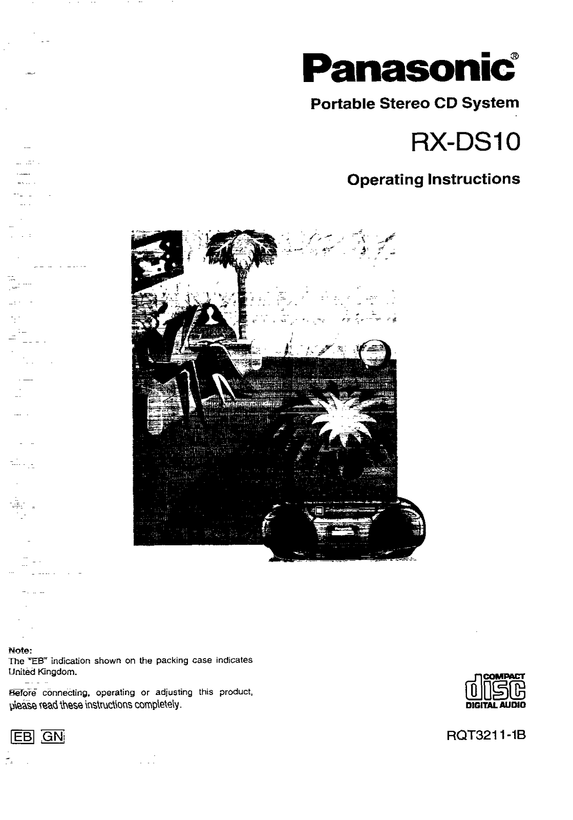 Panasonic RX-DS10 User Manual