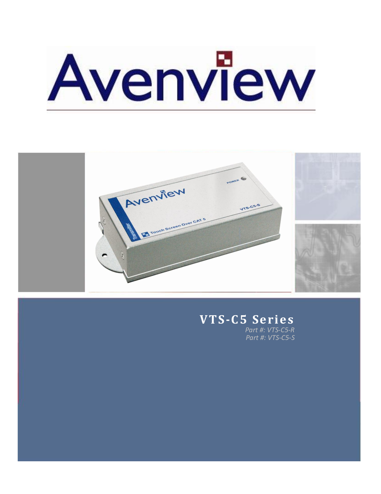 Avenview VTS-C5-S, VTS-C5-R User Manual