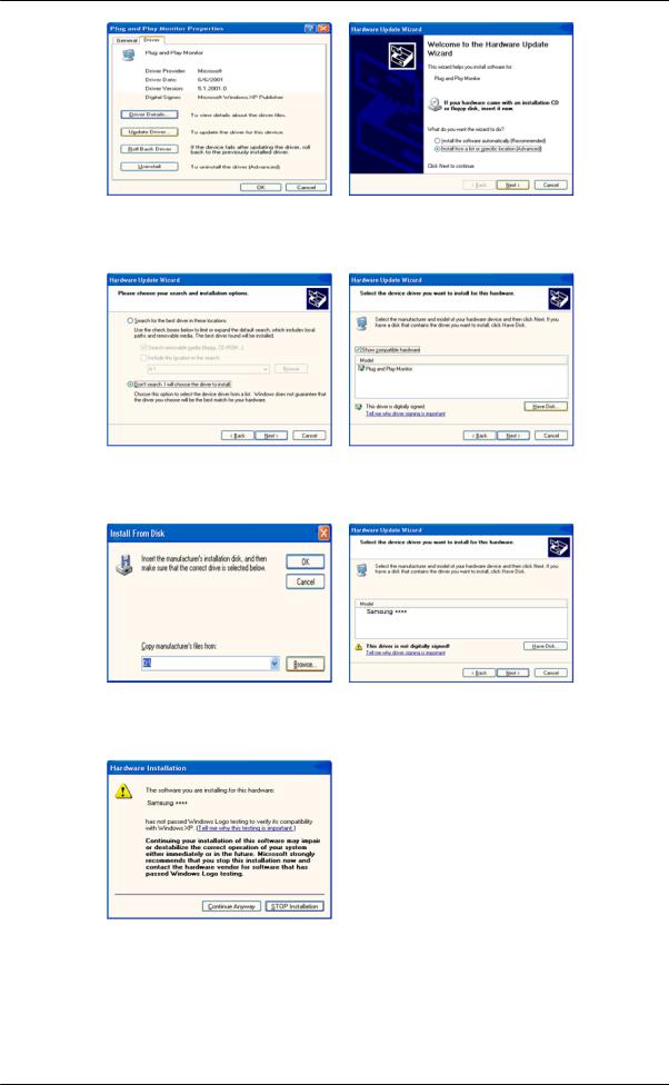 Samsung SyncMaster 2443NW, SYNCMASTER 943NW, SYNCMASTER 2243SW, SyncMaster 2243NWX, SyncMaster 943SN User Manual