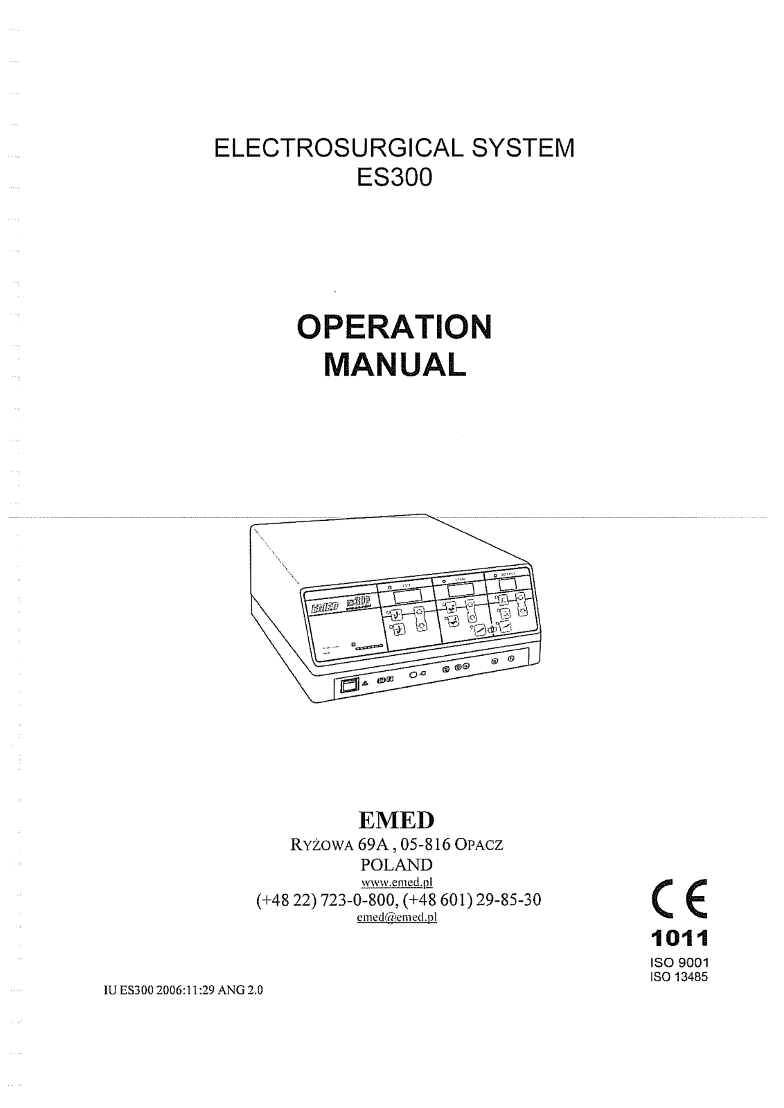 EMED ES300 User manual - ManualMachine.com