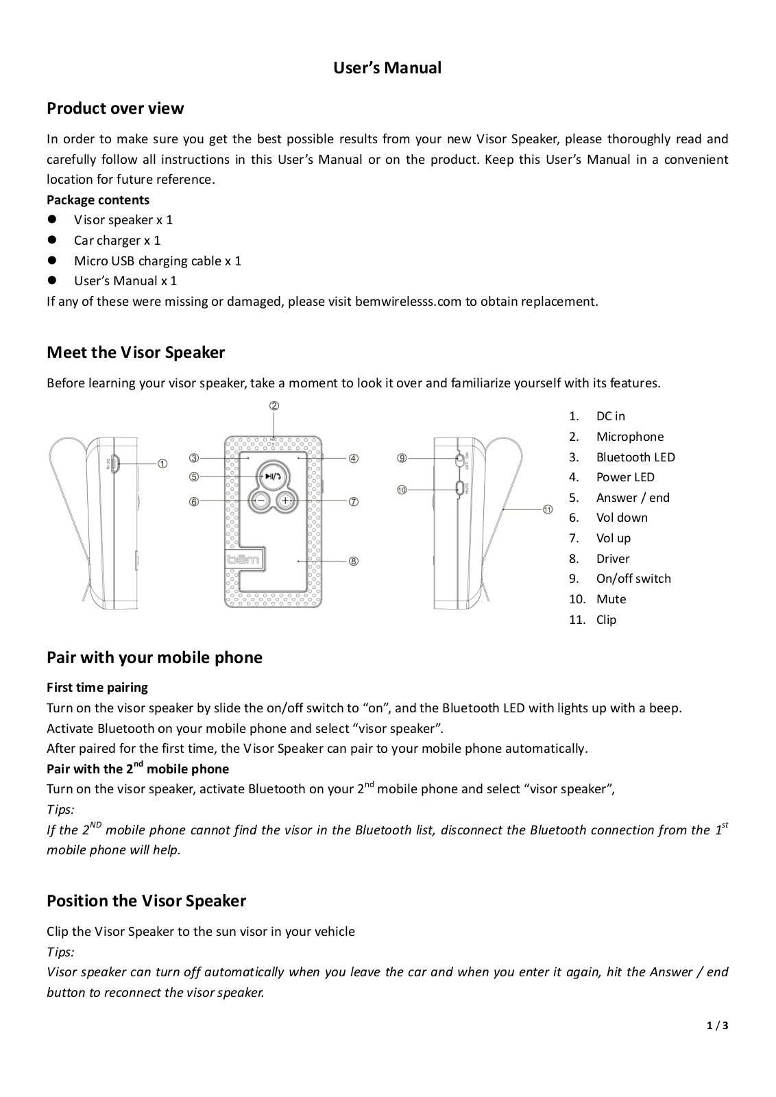 E Core Technology HL2068 User Manual